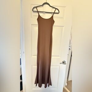 Brown Maxi Dress